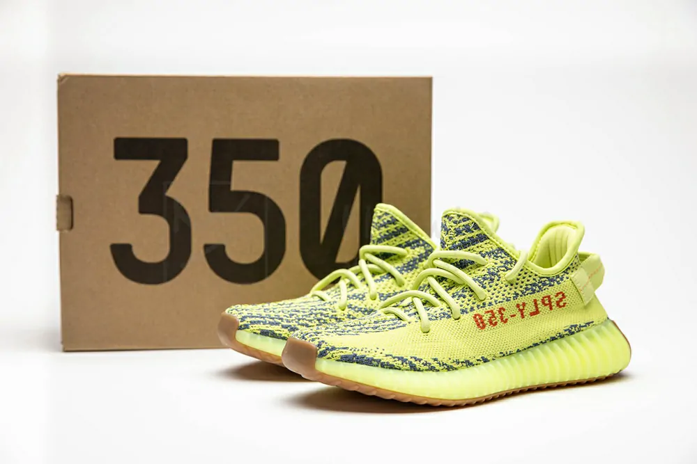 Ad*s yeezy 350 boost v2 semi frozen yellow "godkiller" version b37572