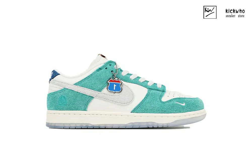 nike dunk low kasina neptune green cz6501-101