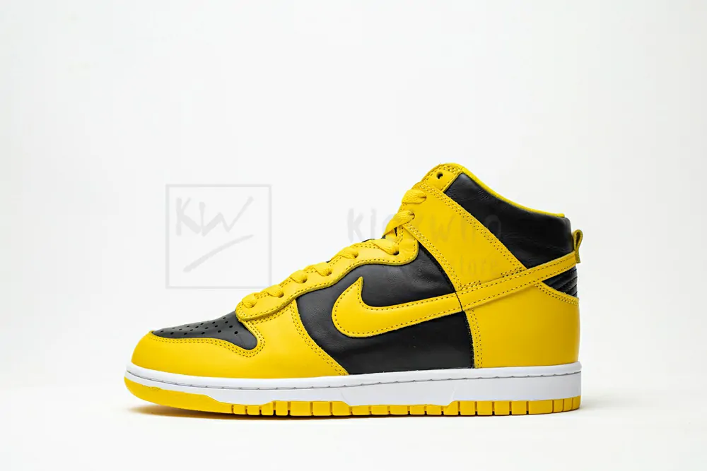 nike dunk high yellow black godkiller