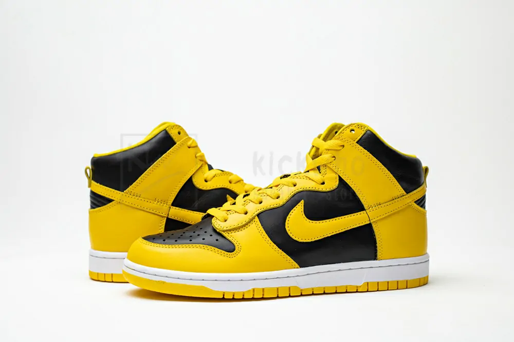 nike dunk high yellow black godkiller