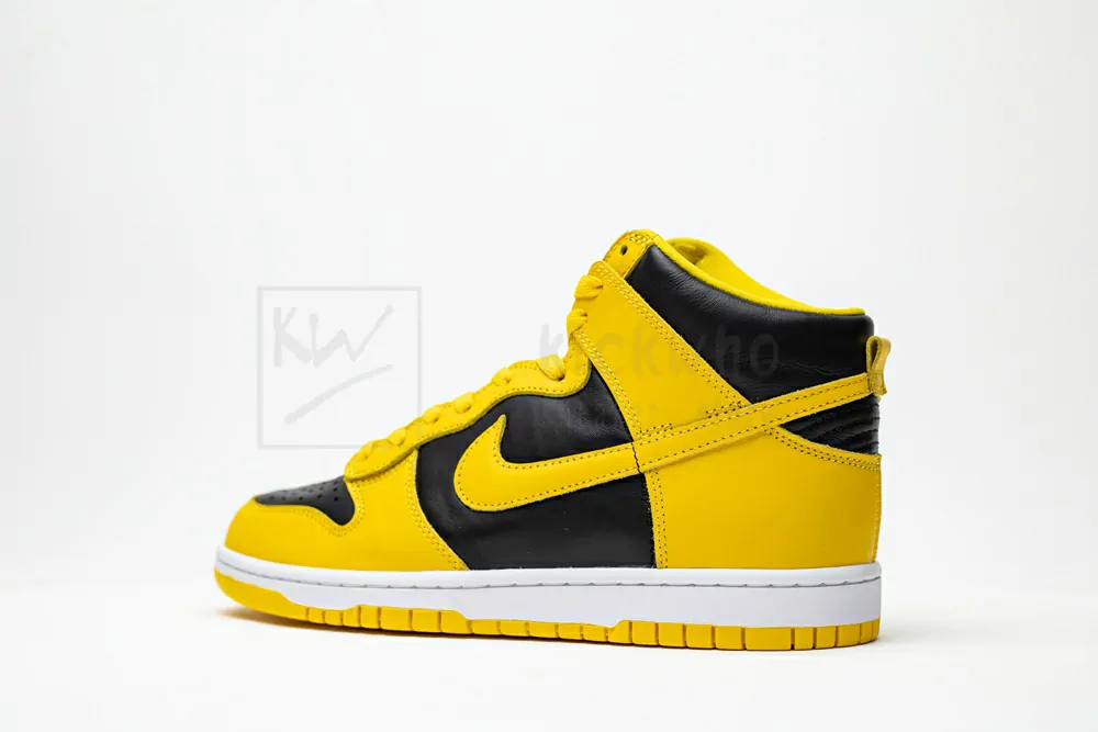 nike dunk high yellow black godkiller