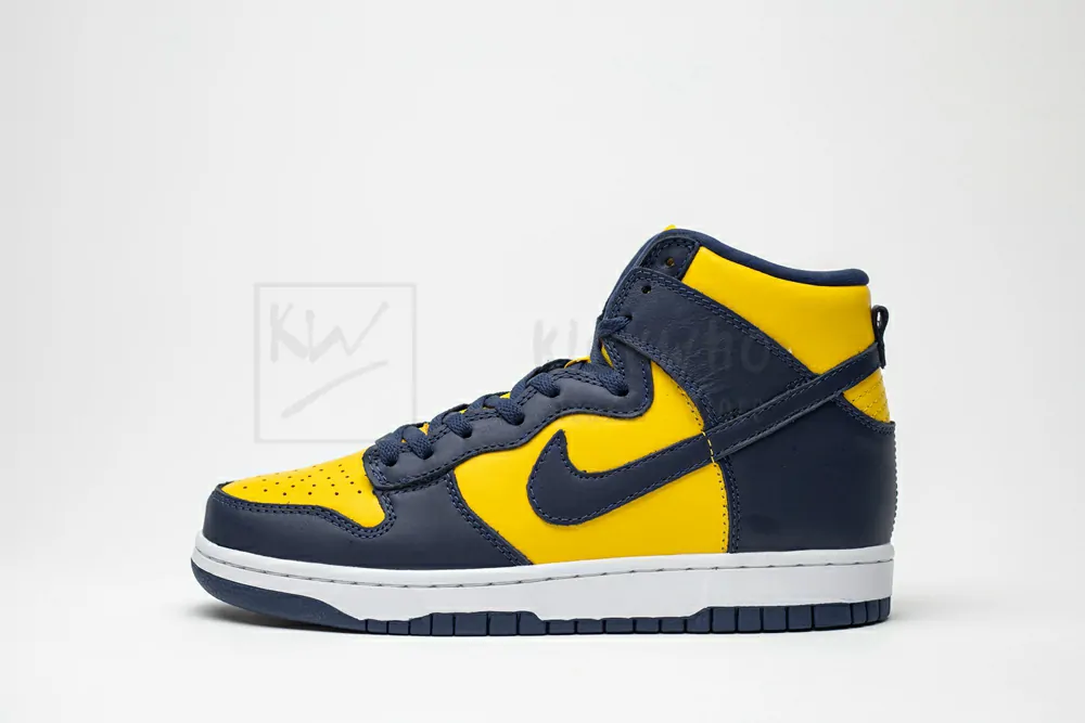 nike dunk high michigan cz8149-700