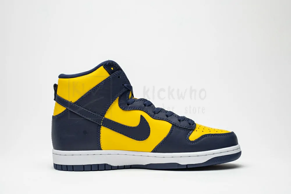 nike dunk high michigan cz8149-700