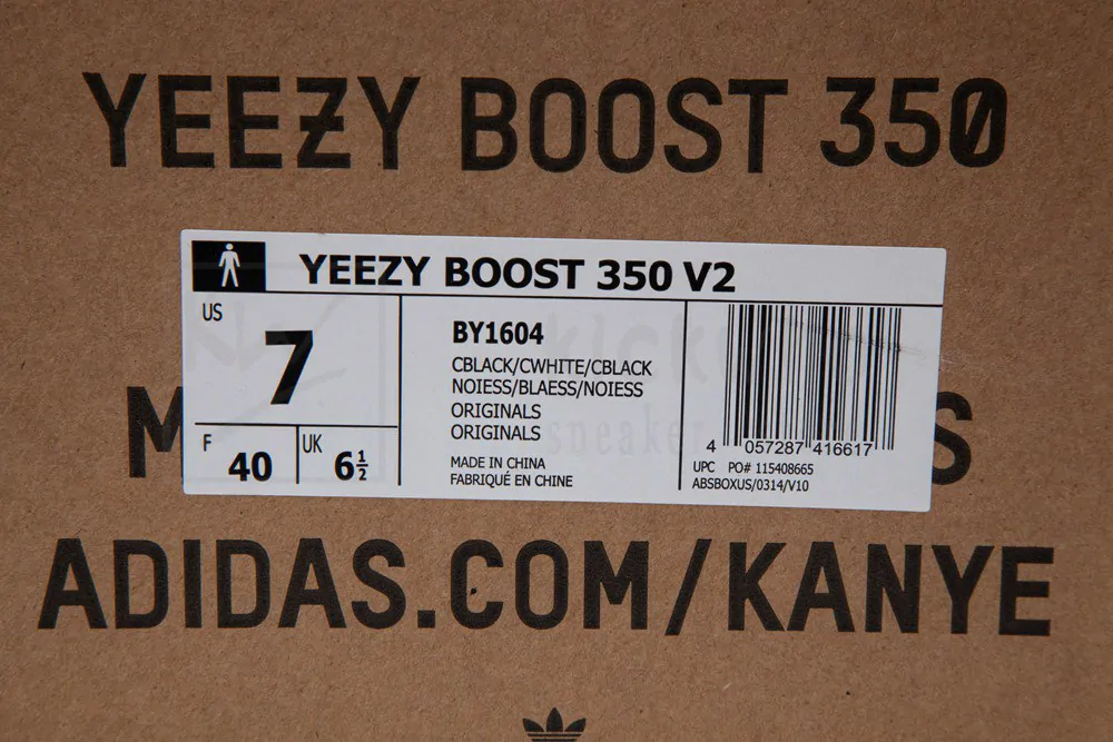 yeezy 350 boost v2 core black white sale version