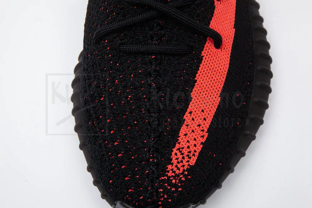 yeezy 350 boost v2 black red sale version by9612