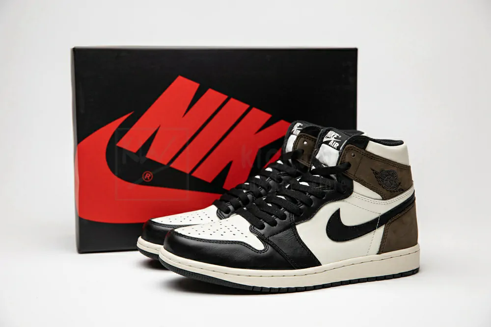 godkiller air jordan 1 retro high dark mocha 555088-105