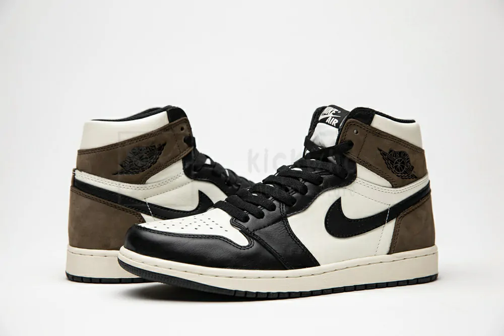 godkiller air jordan 1 retro high dark mocha 555088-105