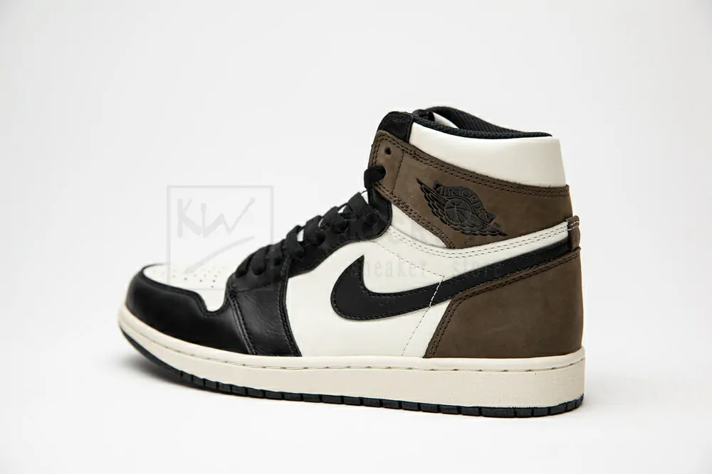 godkiller air jordan 1 retro high dark mocha 555088-105