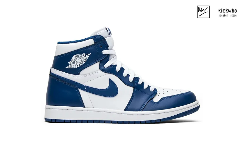 air jordan 1 retro high og ''storm blue''  555088 127