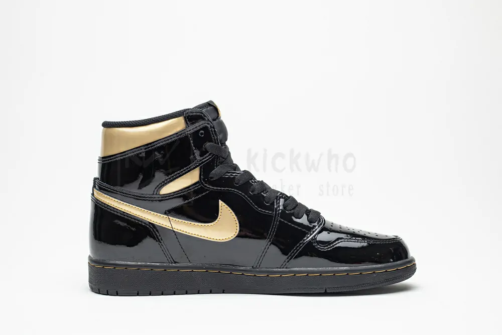 jordan 1 retro high black metallic gold 2020