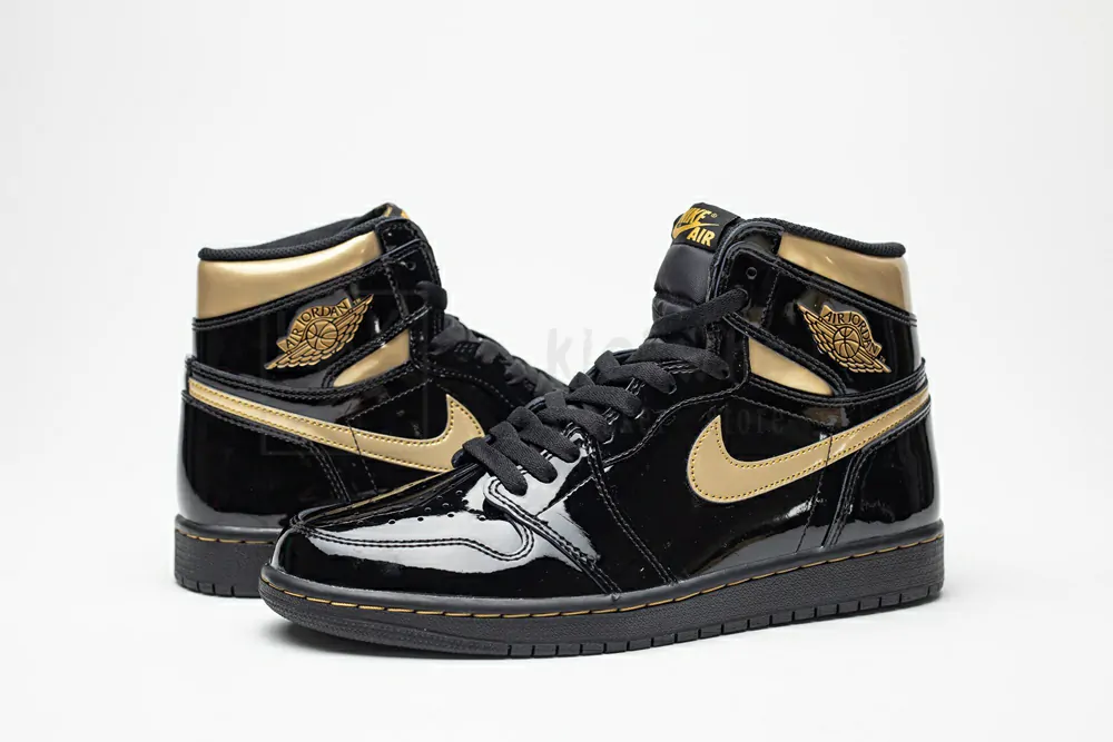 jordan 1 retro high black metallic gold 2020