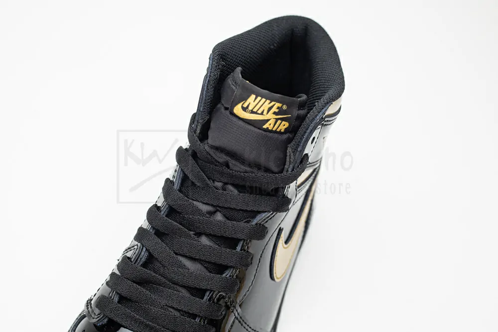 jordan 1 retro high black metallic gold 2020