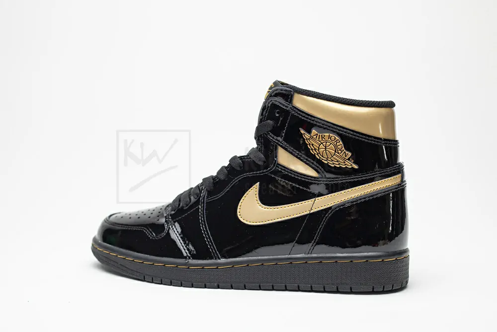 jordan 1 retro high black metallic gold 2020