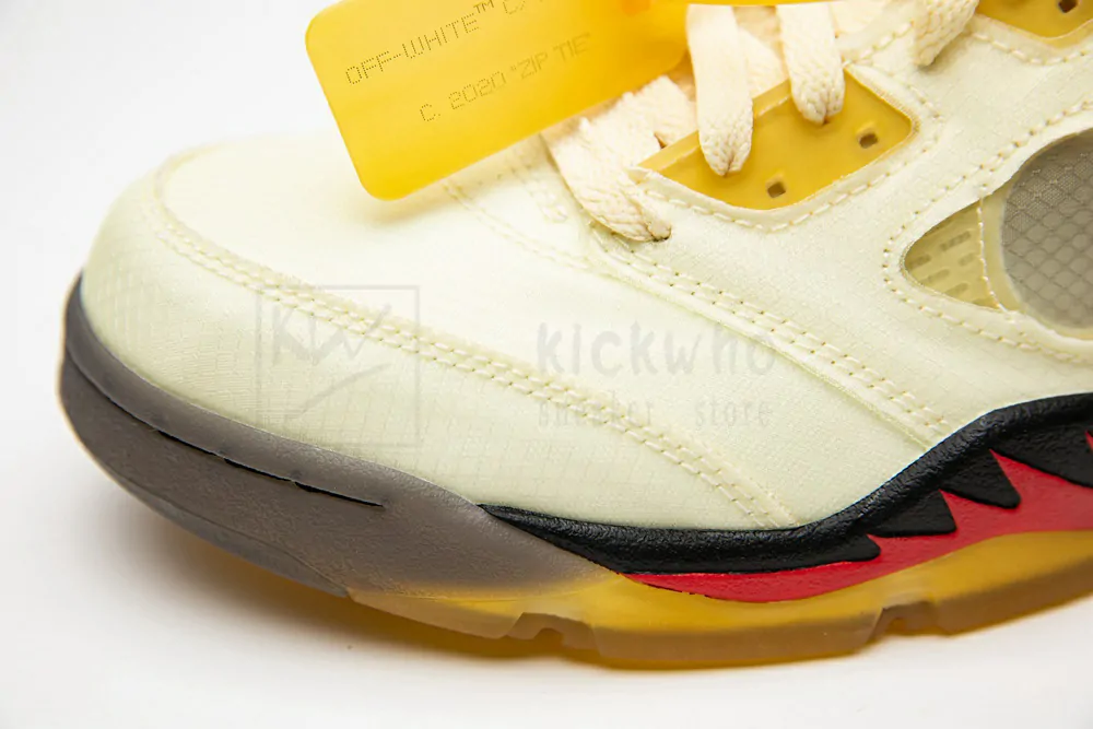 jordan 5 retro off-white sail godkiller dh8565 100