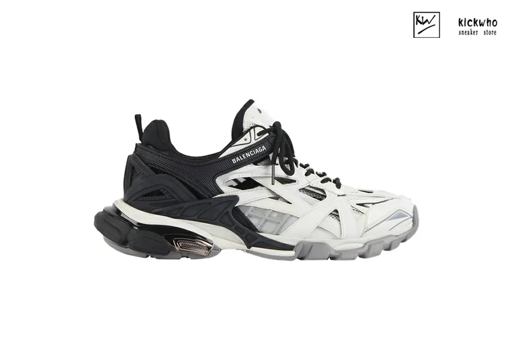 balenciaga track.2 black white 568614w2gn31090