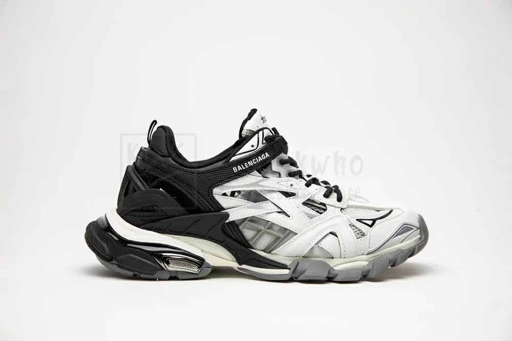 balenciaga track.2 black white 568614w2gn31090