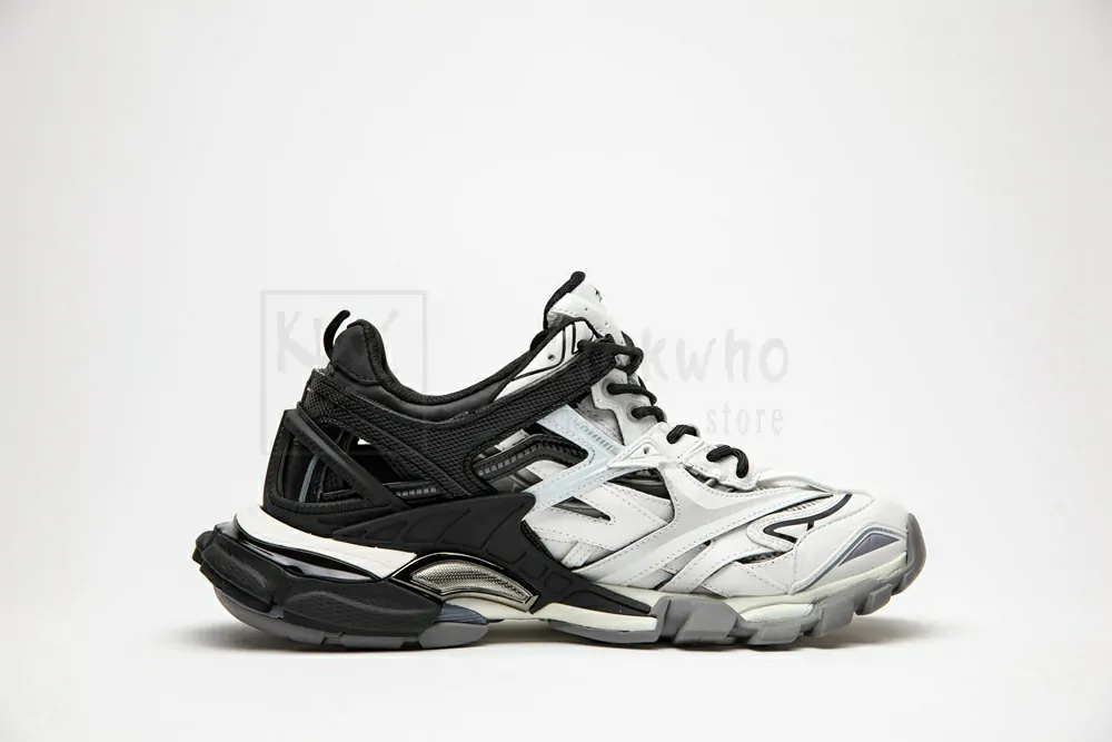 balenciaga track.2 black white 568614w2gn31090