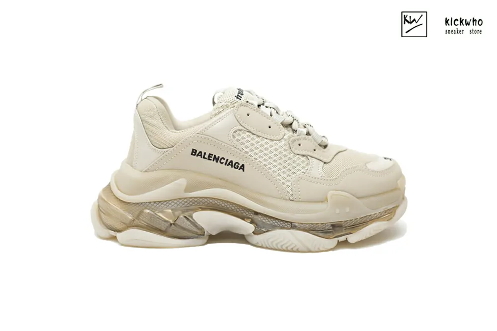 balenciaga triple s trainer ''clear sole''