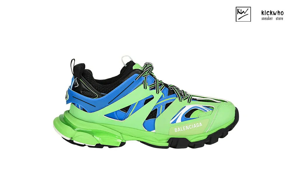 balenciaga track trainer ''blue green''