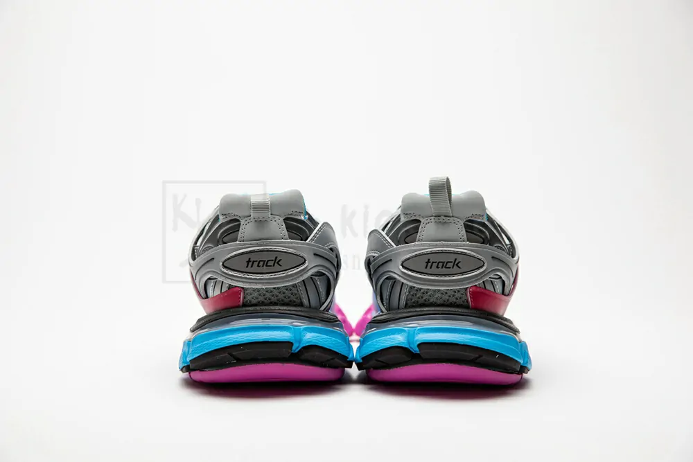 balenciaga track blue pink