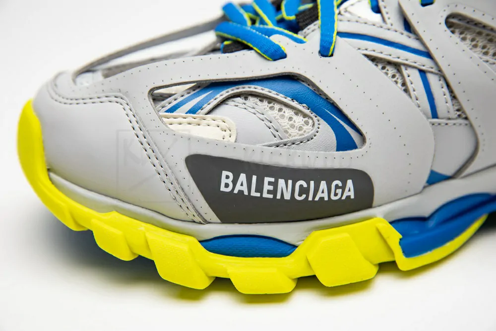 balenciaga track grey blue