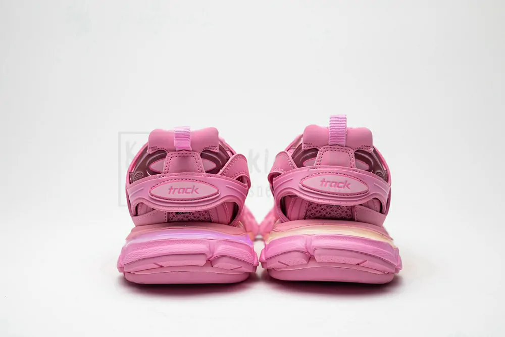 balenciaga track trainer "pink" with led