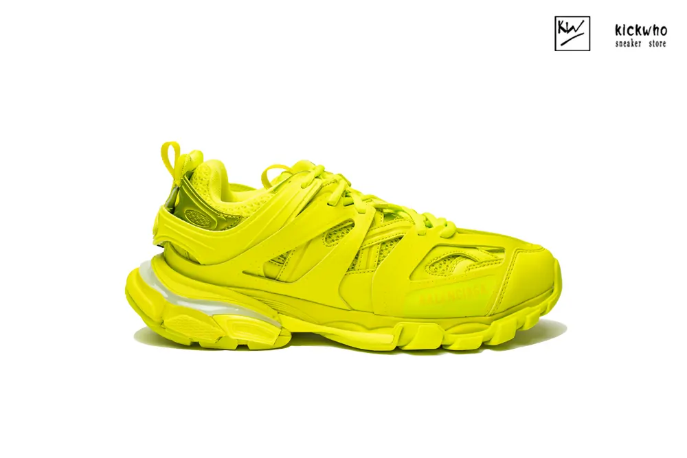 balenciaga track trainer &quotyellow" with led