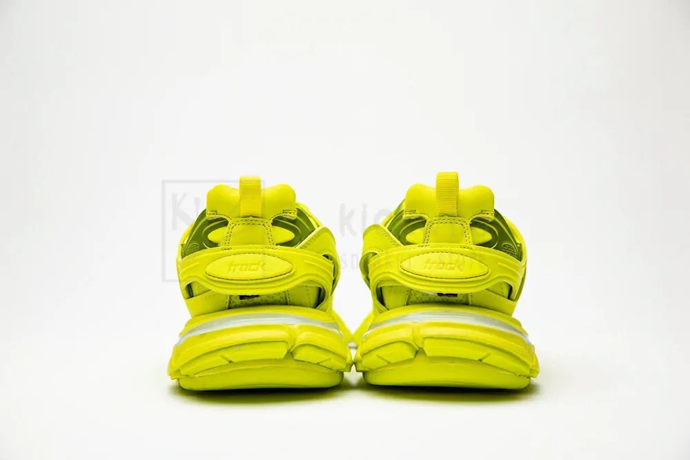 balenciaga track trainer "yellow" with led