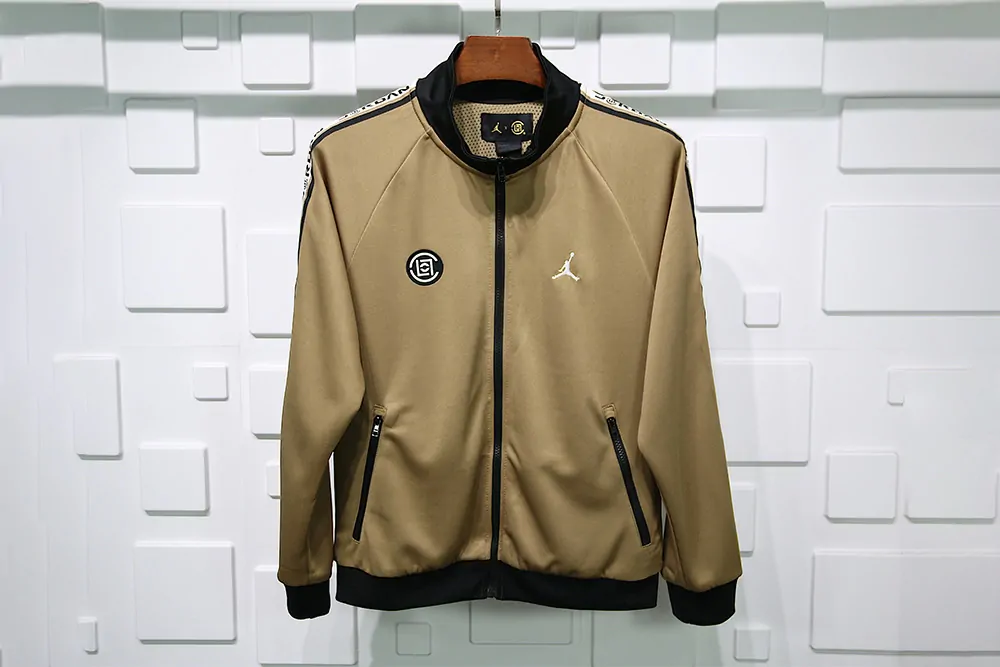 clot x air jordan brown jacket