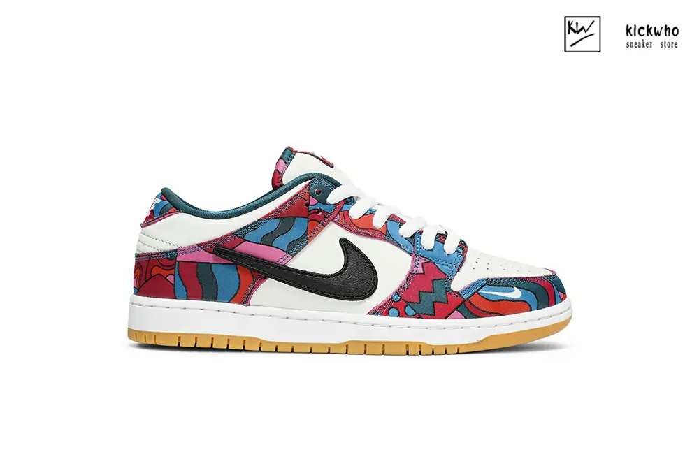 parra x dunk low pro sb ''abstract art'' dh7695-600