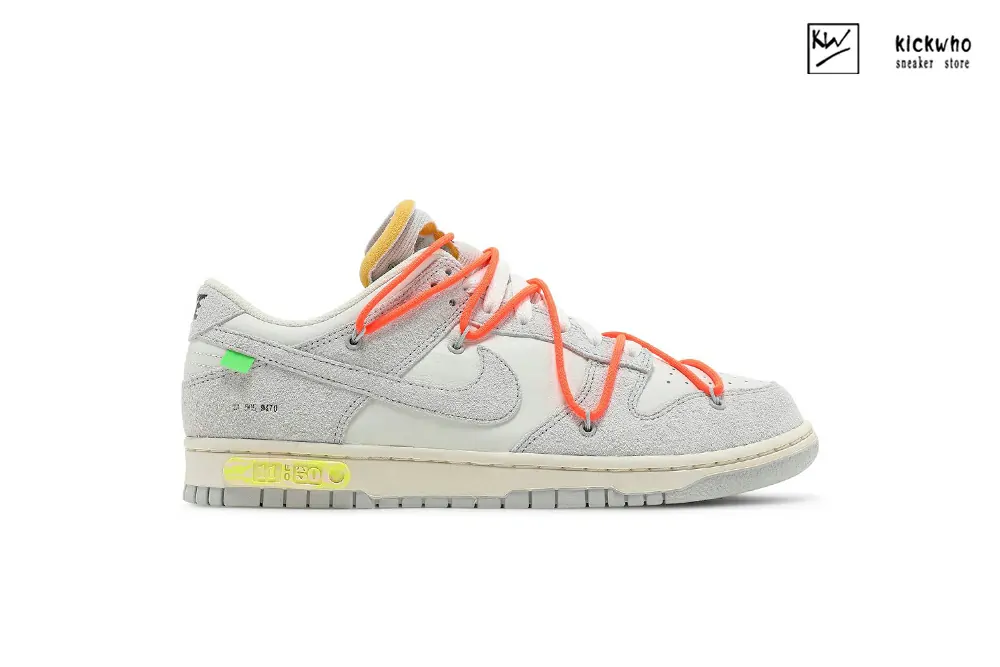 off-white x dunk low ''lot 11 of 50''