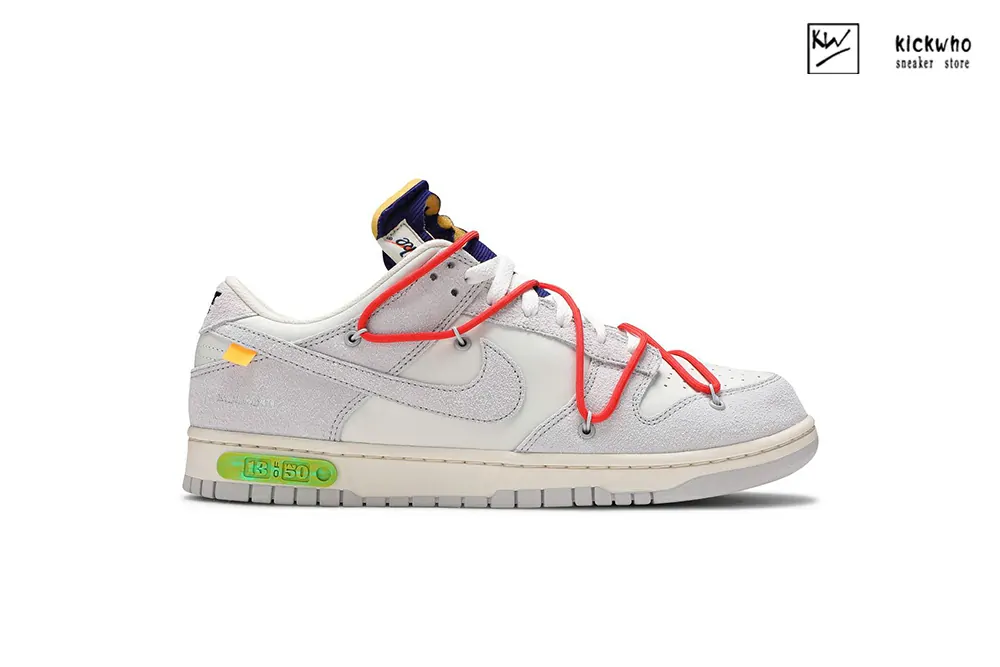 off-white x dunk low ''lot 13 of 50''