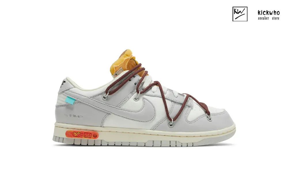 off-white x dunk low ''lot 46 of 50''