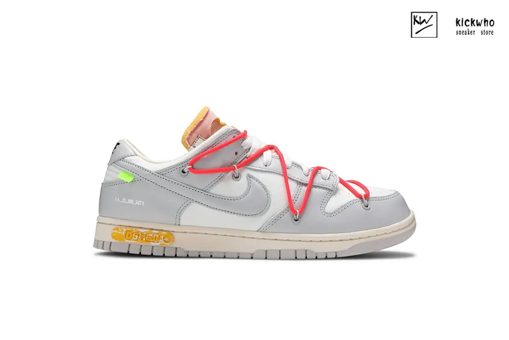 off-white x dunk low ''lot 06 of 50''