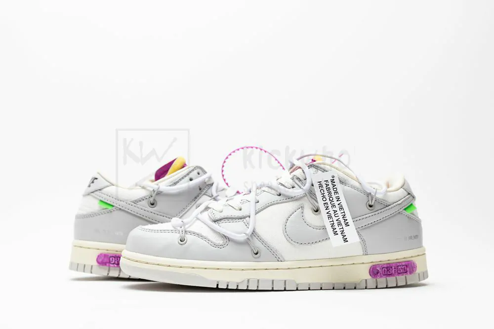 off-white x dunk low 