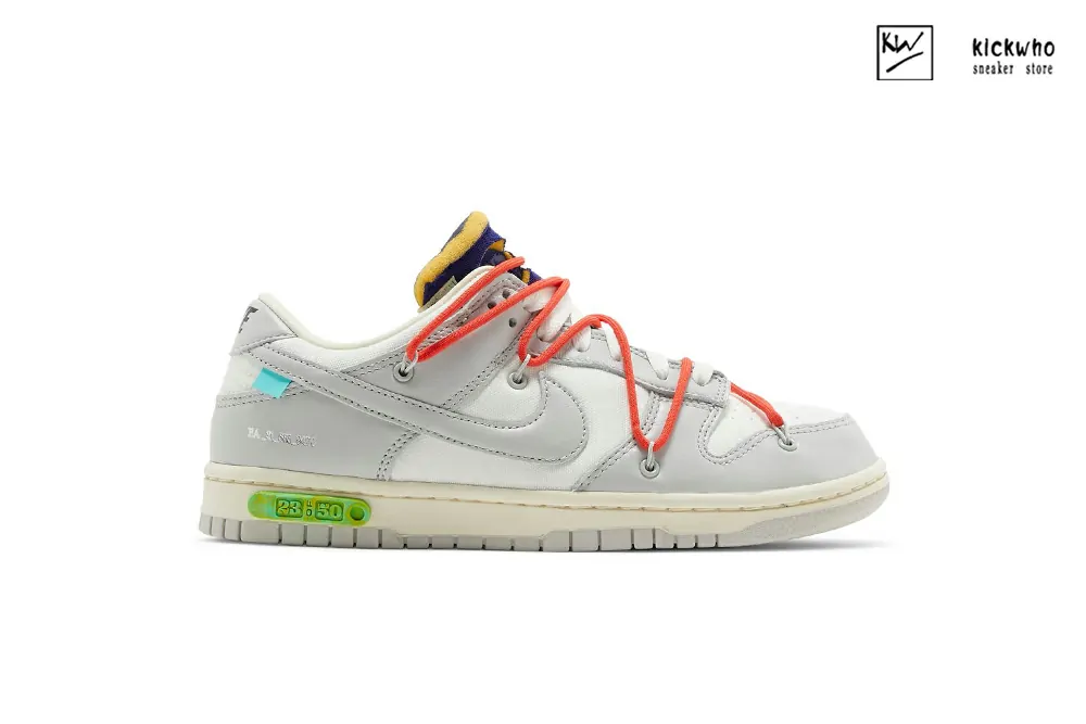 off-white x dunk low ''lot 23 of 50''