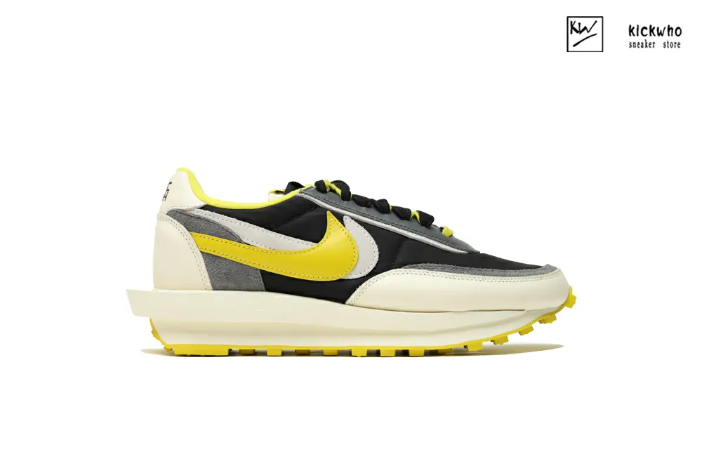 sacai x ldv waffle yellow black godkiller