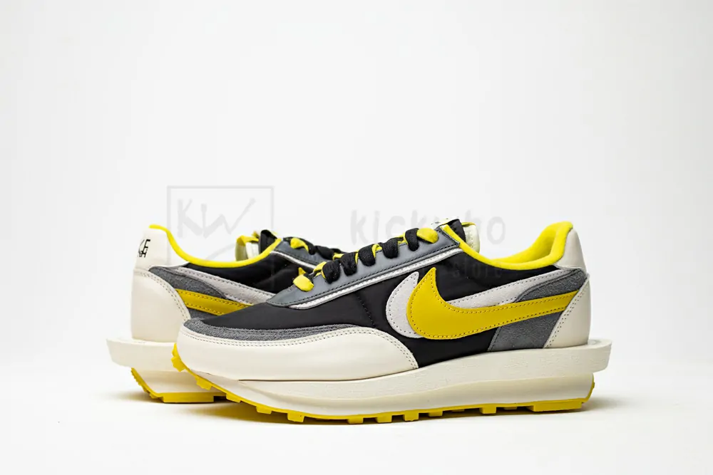 sacai x ldv waffle yellow black godkiller