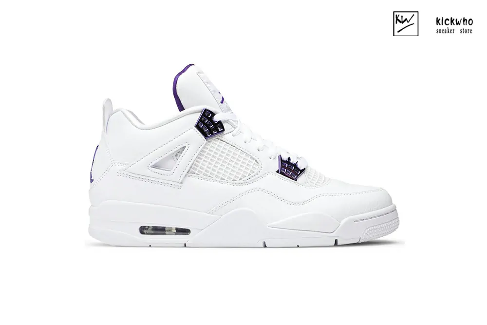 air jordan 4 retro ''purple metallic''