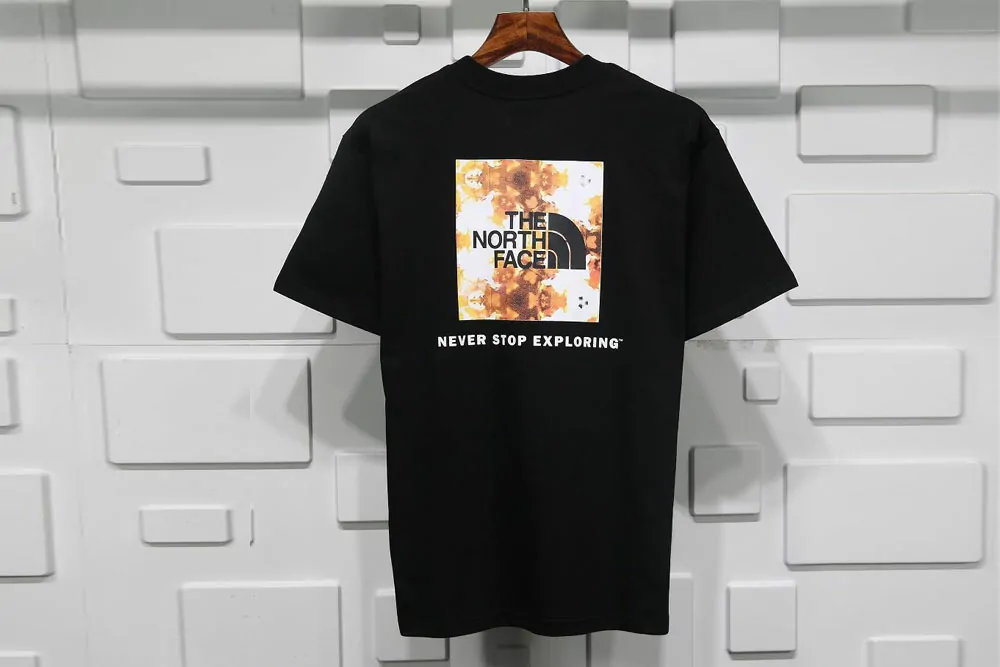 tnf squre logo t-shirt black