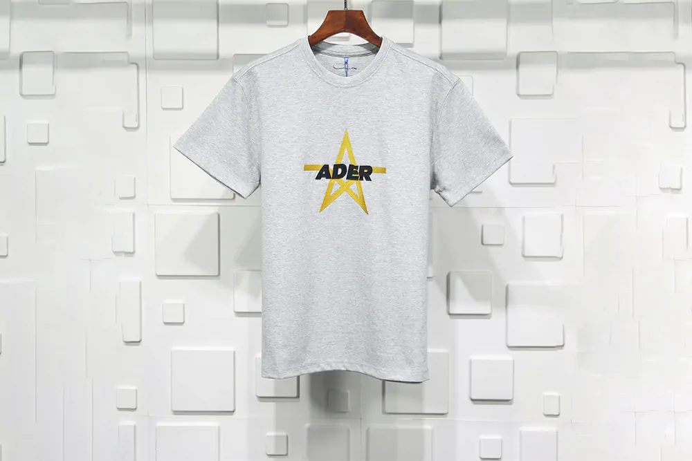 ader error star grey t-shirt