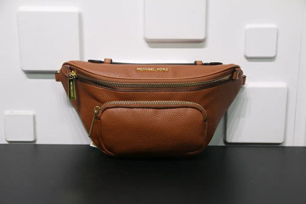 michael kors crossbody hip pack brown