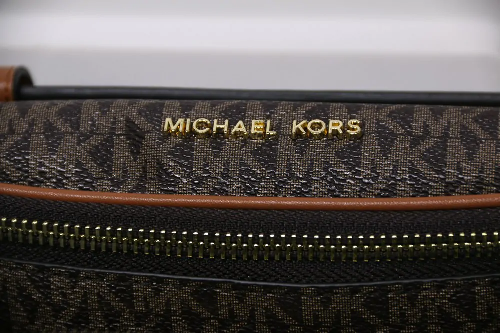 michael kors crossbody hip pack monogram brown