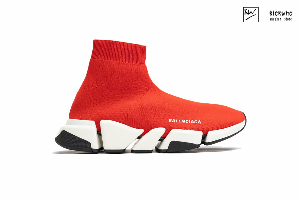 balenciaga wmns speed 2.0 sneaker ''red''