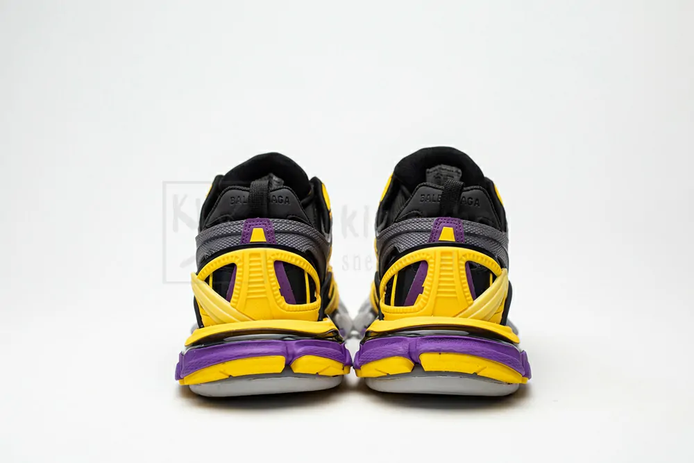 balenciaga track.2 yellow purple