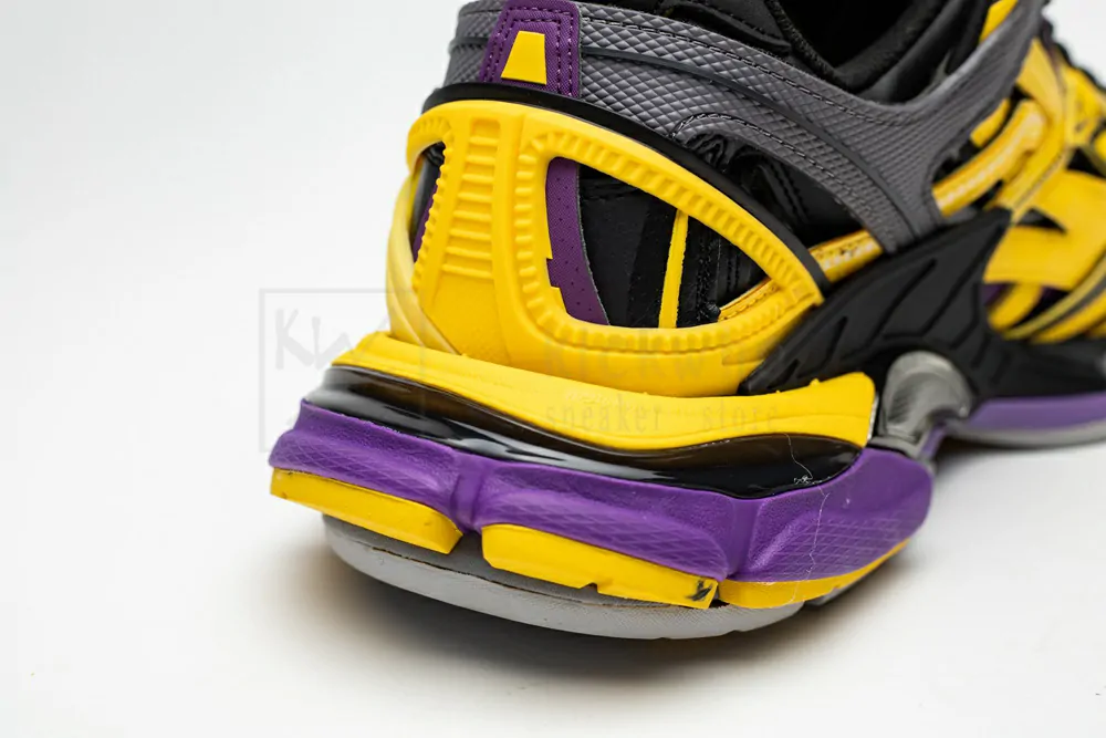 balenciaga track.2 yellow purple