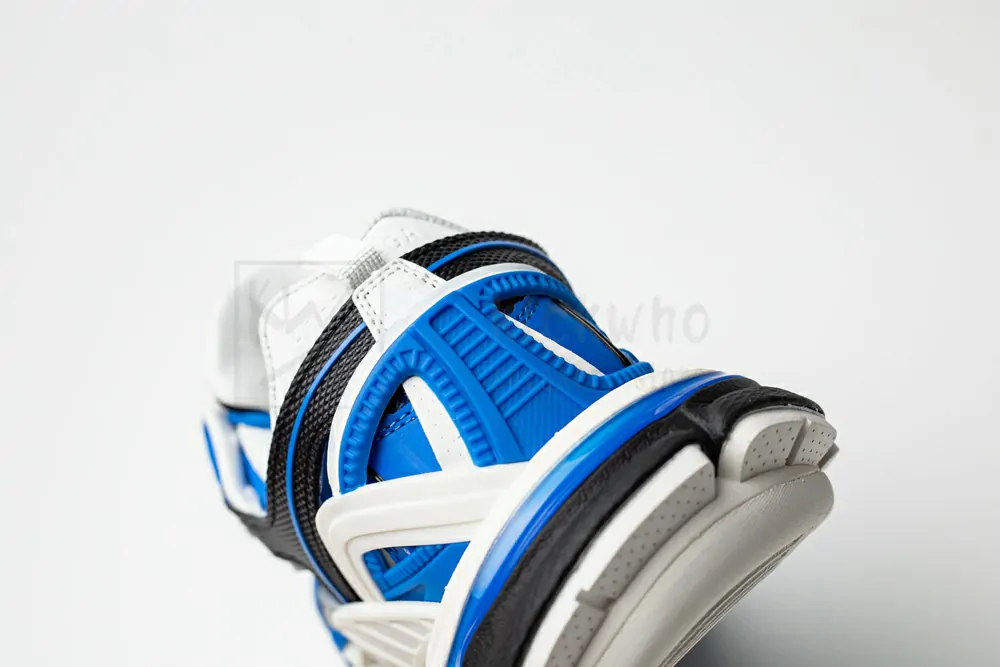 balenciaga wmns track.2 sneaker white black blue