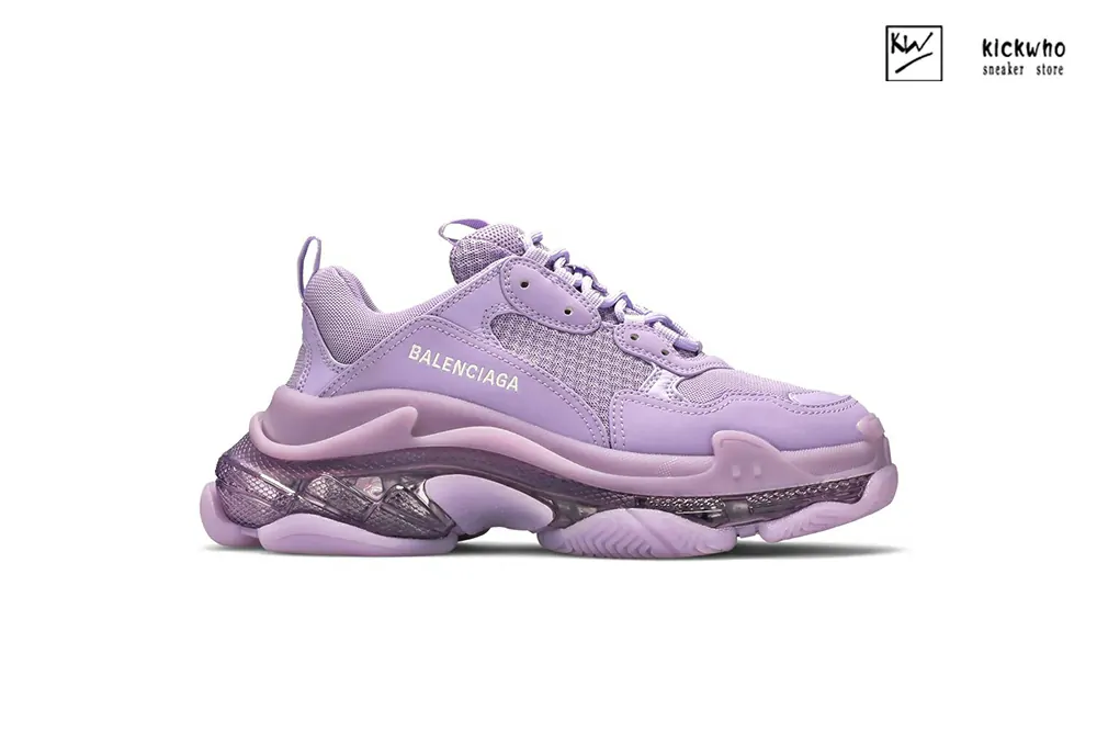 Ba*len*cia*ga wmns triple s sneaker ''clear sole - light lilac''