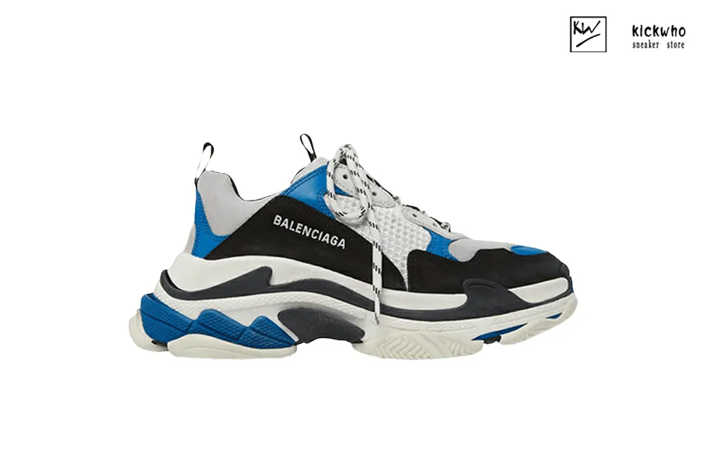 balenciaga triple s sneaker ''black blue white''