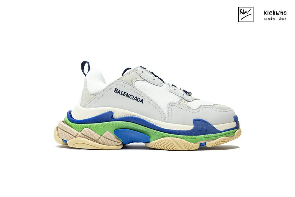 balenciaga triple s sneaker ''grey blue''